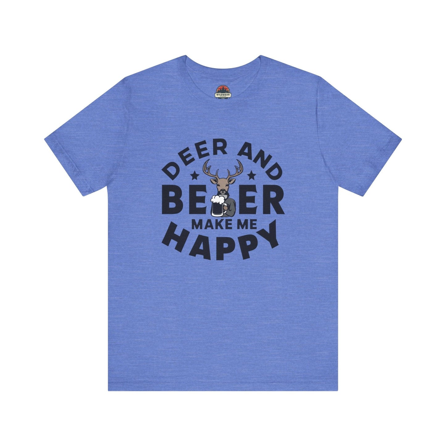 Deer and Beer Make Me Happy Tee