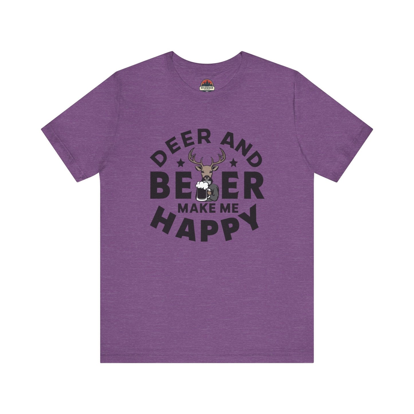Deer and Beer Make Me Happy Tee