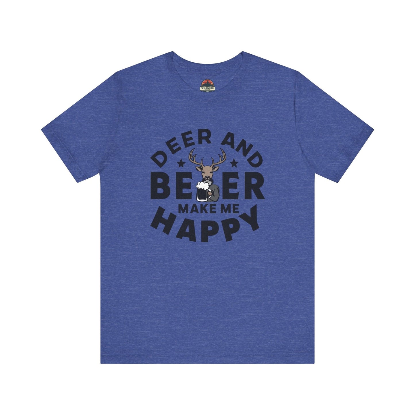 Deer and Beer Make Me Happy Tee