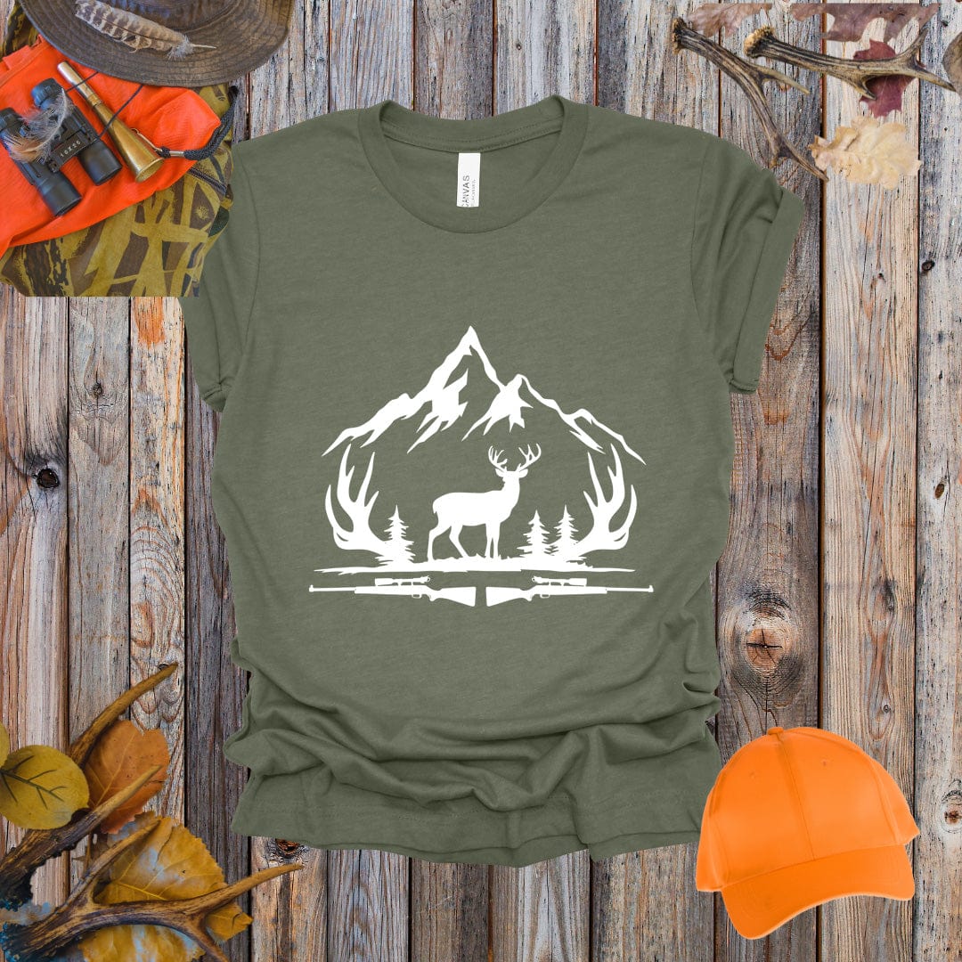 Deer Mountain Silhouette Tee