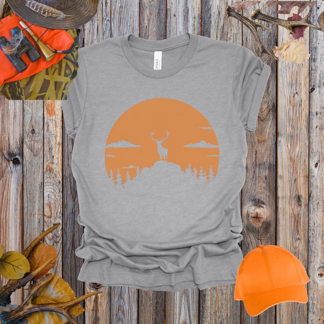 Elk on Horizon Tee