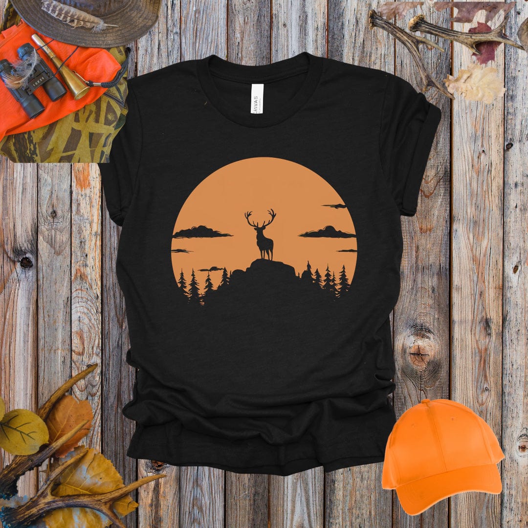 Elk on Horizon Tee