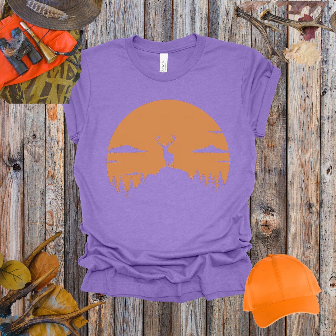 Elk on Horizon Tee