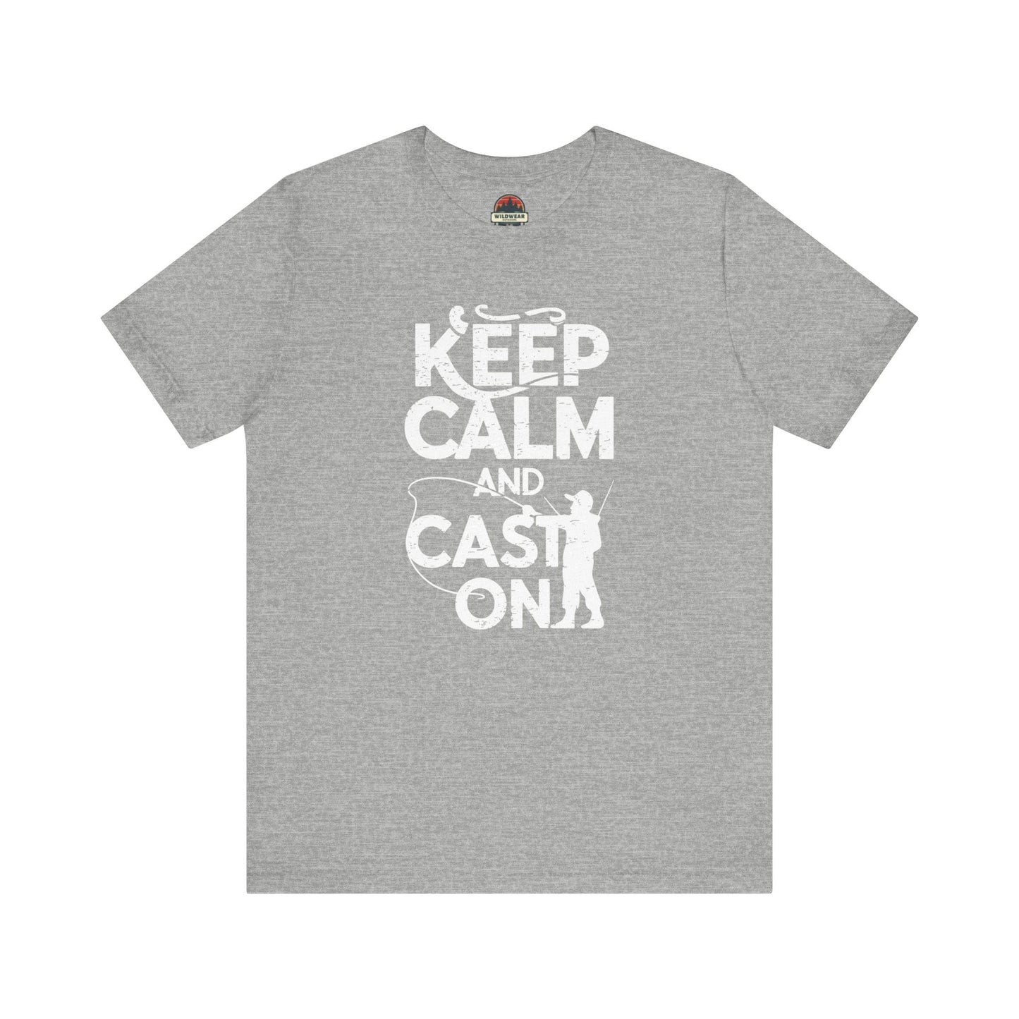 Keep Calm and Cast On Tee