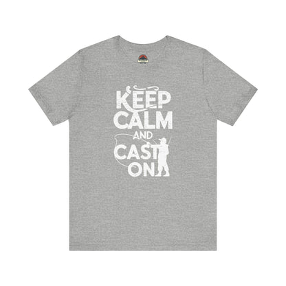 Keep Calm and Cast On Tee