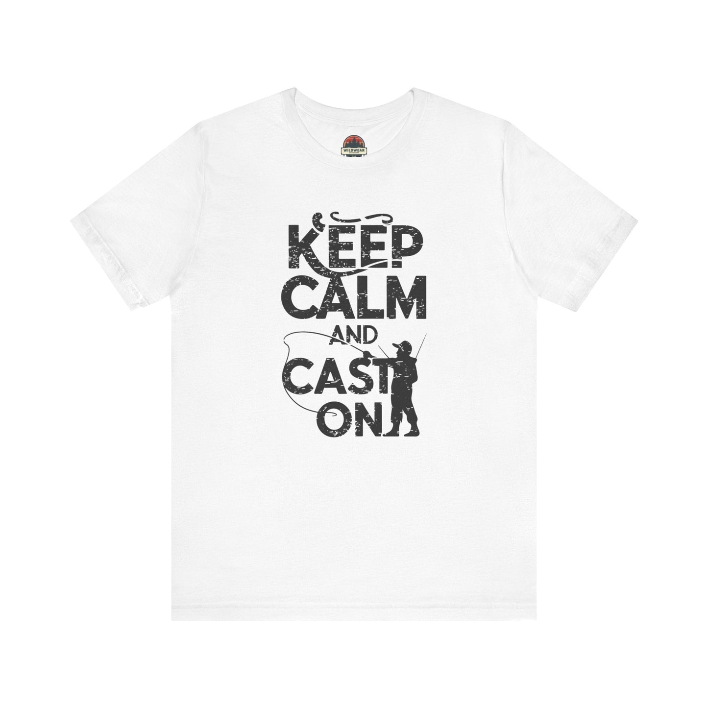 Keep Calm and Cast On Tee