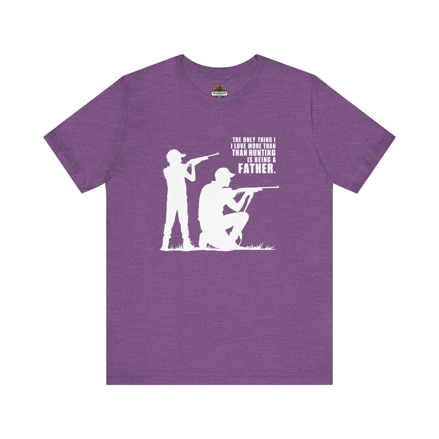 Love More Than Hunting Father Tee