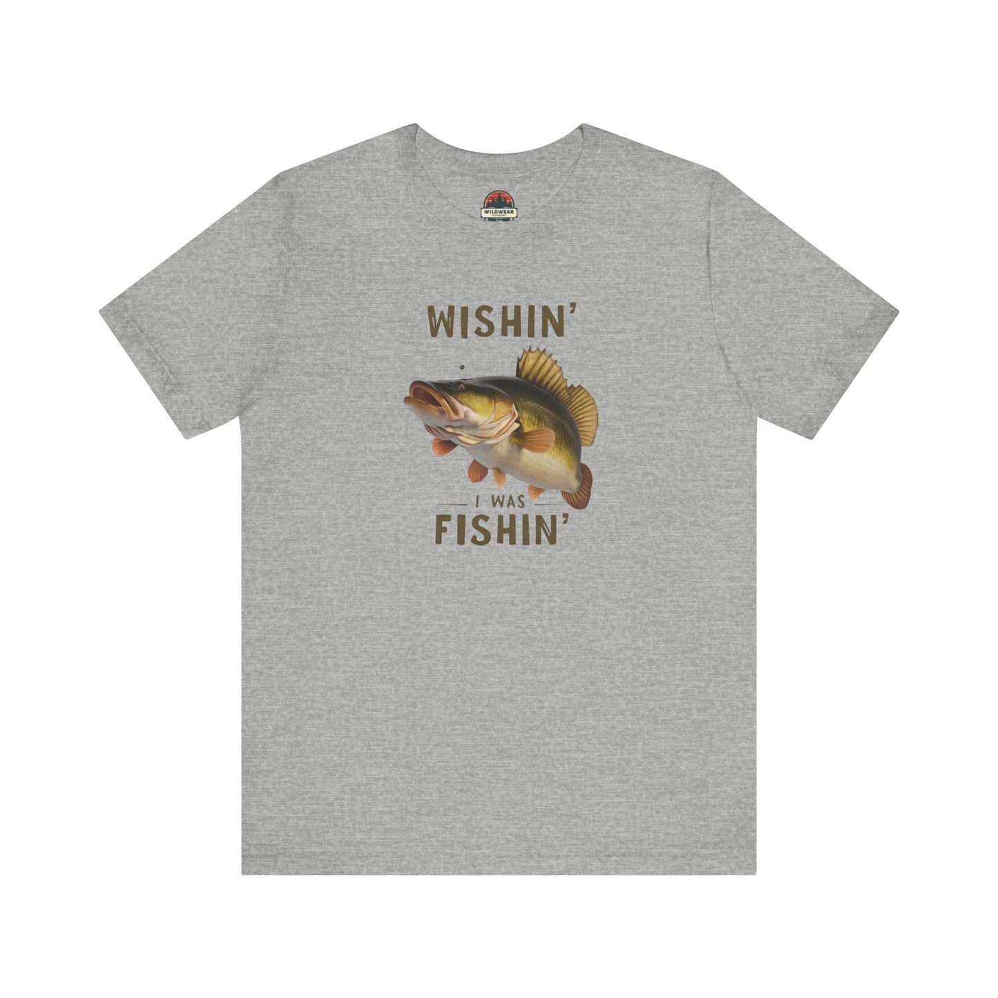 Wishin I Was Fishin Tee