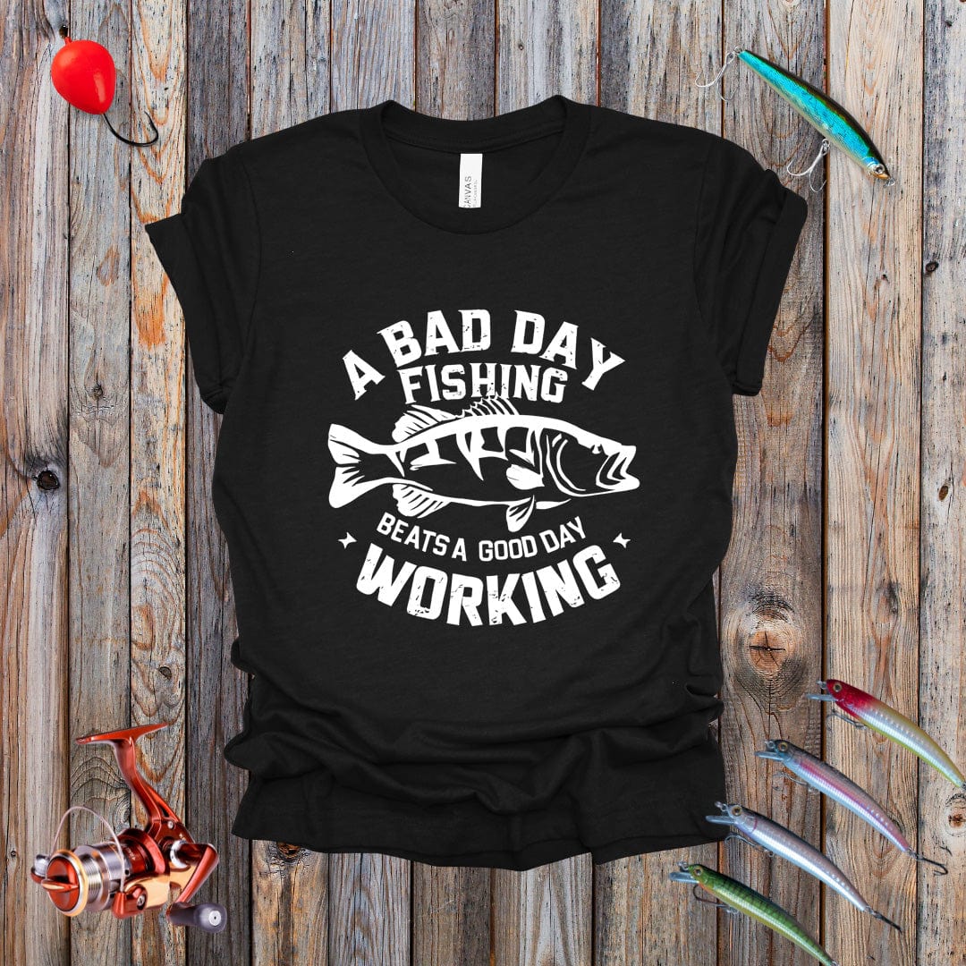 A Bad Day Fishing Tee