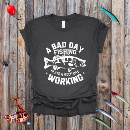 A Bad Day Fishing Tee