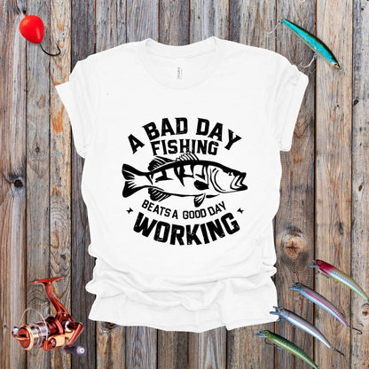 A Bad Day Fishing Tee