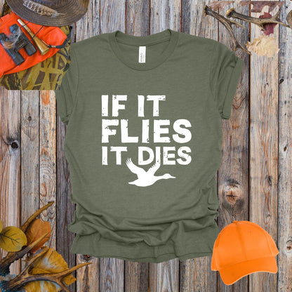 If It Flies It Dies Tee