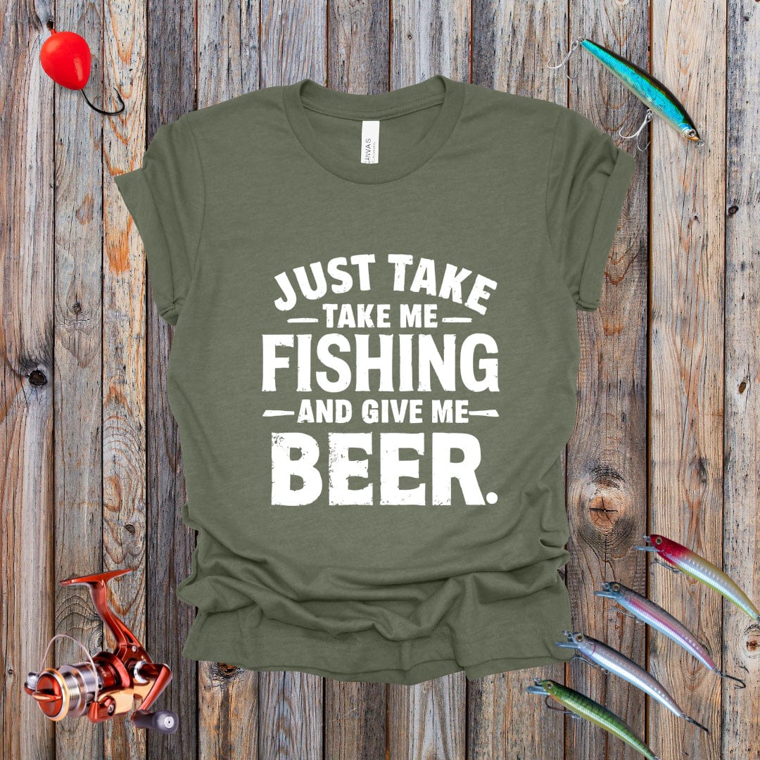 Just Take Me Fishing Tee