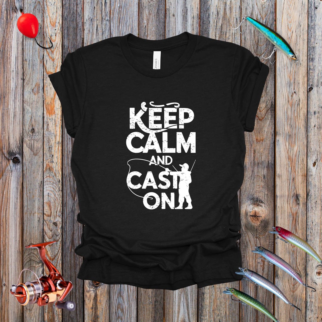 Keep Calm and Cast On Tee