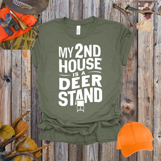 My 2nd House is a Deer Stand Tee