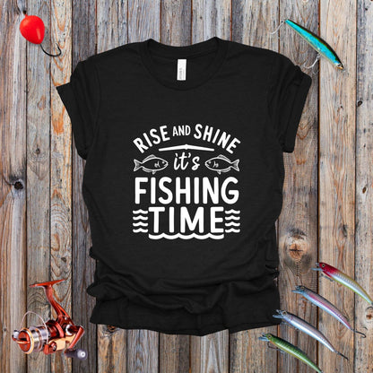 Rise and Shine Fishing Tee