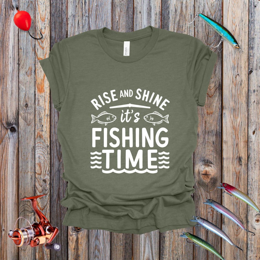 Rise and Shine Fishing Tee