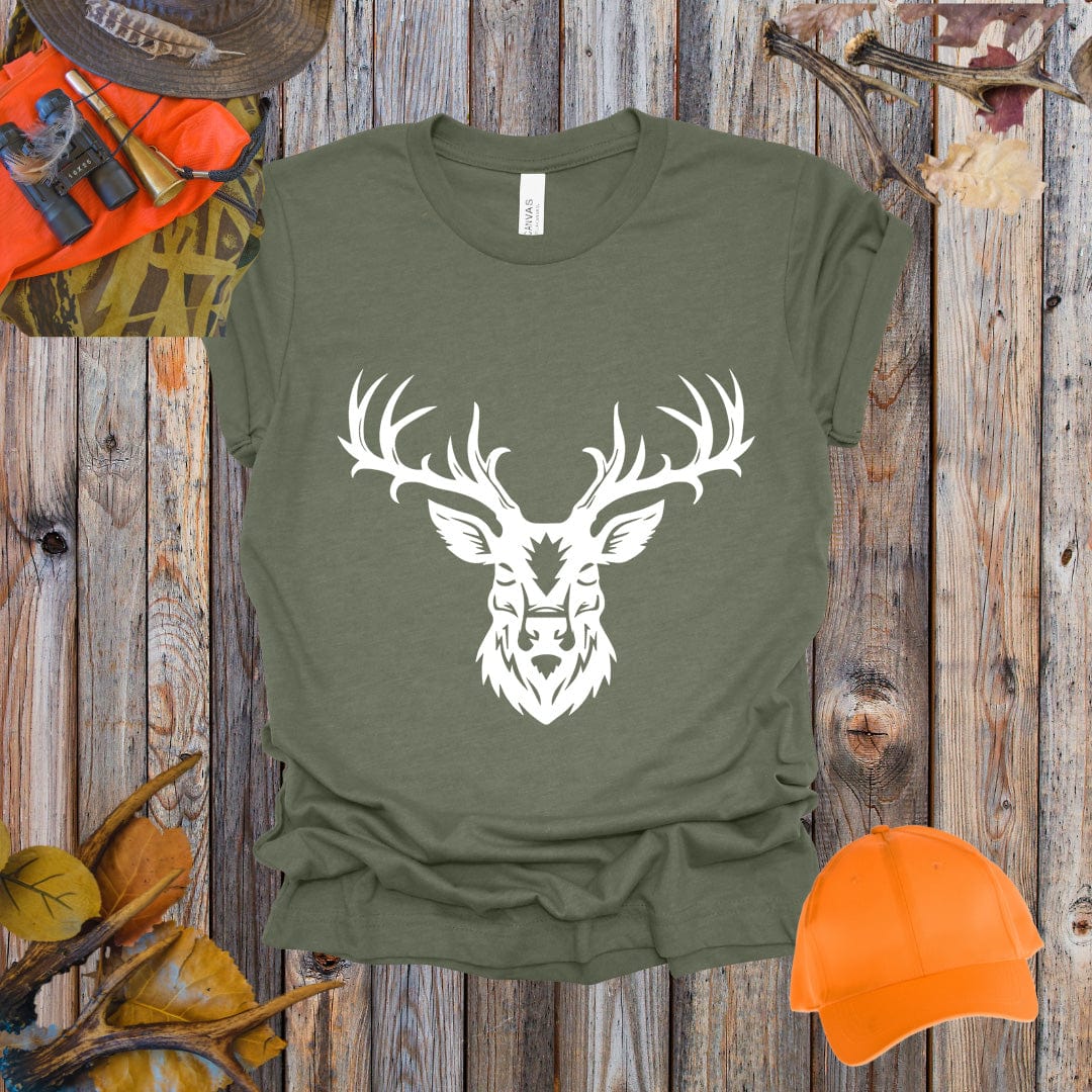 Stag Head Tee